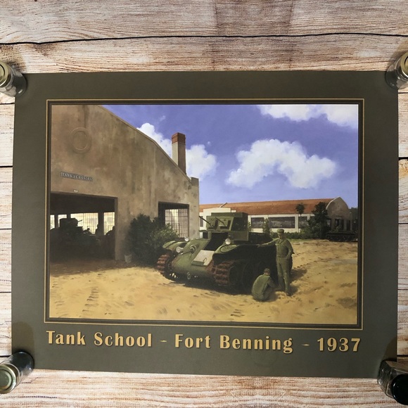 PICK ONE Fort Benning Military Poster Prints Landmarks Historic Moments 28”x22” - Picture 3 of 15